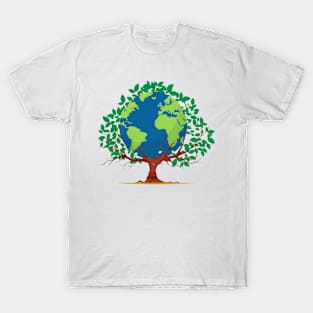 Green Earth Green Trees Shirt For Men Women T-Shirt